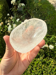 Small Clear Quartz Offering Bowl,216.8g