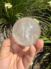 Load image into Gallery viewer, Natural Clear Quartz Crystal Sphere White Healing Stone Ball,A352
