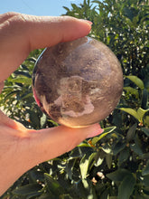 Load image into Gallery viewer, Natural Smoky Garden Quartz Sphere – Healing Crystal Ball for Meditation-A44
