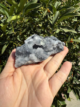 Load image into Gallery viewer, Bright clear Fluorite with Druzy Quartz on matrix, Fluorite on Sugar Crystal
