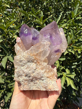 Load image into Gallery viewer, Amethyst Quartz Cluster,Amethyst Cluster Point Reiki Healing Decor,A45
