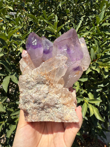Amethyst Quartz Cluster,Amethyst Cluster Point Reiki Healing Decor,A45