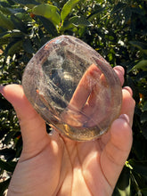 Load image into Gallery viewer, Mini Smoky Quartz Offering Bowl,Crystal Quartz Altar Bowl,B54
