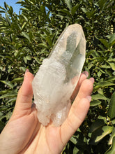 Load image into Gallery viewer, Large Natural Clear Quartz Crystal Point, Raw White Quartz Tower, A86
