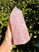 Load image into Gallery viewer, No perfect On Sale!Madagascar Large Rose Quartz Tower,Pink Crystal Point,1337g
