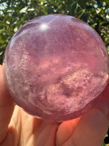 Rainbow Candy Fluorite Sphere, Stunning Rainbow Fluorite Ball,A114