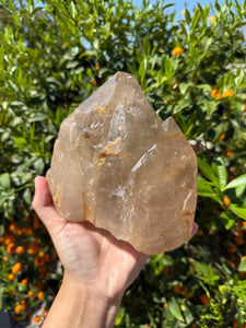 Huge Raw Quartz Point Specimen with Natural Inclusions,2.19kg