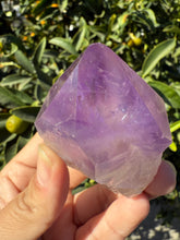 Load image into Gallery viewer, Raw Natural Amethyst Point from Brazil
