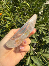 Load image into Gallery viewer, Small Clear Quartz Offering Bowl,Crystal Quartz Altar Bowl,Crystal Tray,B71
