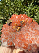 Load image into Gallery viewer, Red Quartz with Chalcopyrite from Jiangxi, China,Hematite Included,A91
