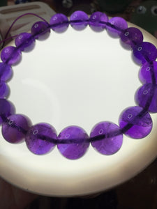 Uruguayan Amethyst Bracelet,Natural Amethyst Bracelet