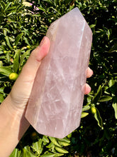 Load image into Gallery viewer, No perfect On Sale!Madagascar Large Rose Quartz Tower,Pink Crystal Point,1337g
