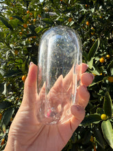 Load image into Gallery viewer, Clear Quartz Offering Bowl,Crystal Quartz Altar Bowl,Crystal Tray,B137
