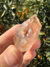 Load image into Gallery viewer, Red Mud Skeletal Quartz Crystal Point ,Red Mud Quartz ,#981
