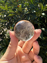 Load image into Gallery viewer, Small Light Smoky Quartz Crystal Sphere
