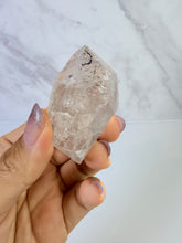 Load image into Gallery viewer, Natural Enhydro Quartz w/ Moving Bubble &amp;/or Carbon/Black Inclusions,A494
