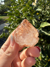 Load image into Gallery viewer, Natural Enhydro Red Mud Skeletal Quartz with Moving Water Bubble,A237
