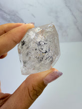 Load image into Gallery viewer, High Luster Enhydro Quartz w/ Moving Bubble &amp;/or Carbon/Black Inclusions,A500
