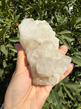 Load image into Gallery viewer, Large Raw Quartz Crystal Cluster with Intersecting Points
