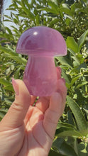 Load and play video in Gallery viewer, Large Natural Purple Fluorite Mushroom Crystal | Fluorite Mushroom Sculpture
