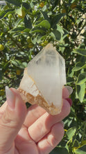 Load and play video in Gallery viewer, Raw Himalayan Quartz Crystal Point Pakistan Specimen Healing Reiki Decor A252
