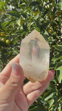 Load and play video in Gallery viewer, Raw Himalayan Quartz Crystal Point Pakistan Specimen Healing Reiki Decor A255
