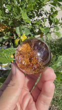 Load and play video in Gallery viewer, Garden Quartz Crystal Sphere,Natural Lodolite Included Healing Crystal Ball,A330
