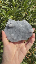 Load and play video in Gallery viewer, Double Sided Sparkling Quartz Crystal Specimen,Clear Quartz Cluster
