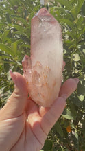 Load and play video in Gallery viewer, Natural Pineapple Quartz Cluster, Madagascar Candle Quartz, A95
