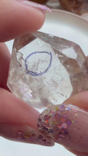 Load and play video in Gallery viewer, Natural Enhydro Quartz Crystal with Moving Water Bubble,A326
