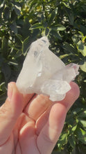 Load and play video in Gallery viewer, Clear Quartz Crystal Cluster
