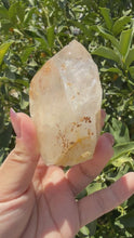 Load and play video in Gallery viewer, Raw Tibetan Quartz Point / Himalayan Quartz Crystal With Inclusions, A67
