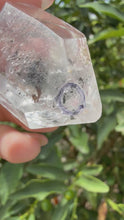 Load and play video in Gallery viewer, Natural Enhydro Quartz Crystal with Moving Water Bubble,A128
