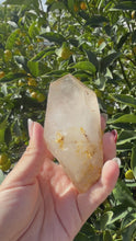Load and play video in Gallery viewer, Raw Himalayan Quartz Crystal Point Pakistan Specimen Healing Reiki Decor A257
