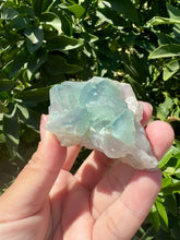 Load and play video in Gallery viewer, Green Cubic Fluorite fluorite cluster,fluorite Mineral Specimen A
