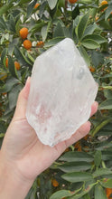 Load and play video in Gallery viewer, 620g Himalayan Tabular Crystal Record-keeper Quartz Crystal from Pakistan
