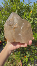 Load and play video in Gallery viewer, Huge Raw Quartz Point Specimen with Natural Inclusions,2.19kg
