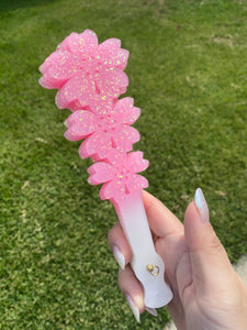 Finished!hand fan pink Sakura fan for wedding party cosplay fan handmade fan