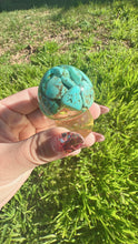 Load image into Gallery viewer, Resin small cute Turquoise mushroom
