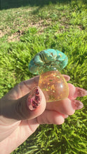 Load image into Gallery viewer, Resin small cute Turquoise mushroom
